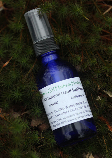 All-Natural Hand Sanitizer - ALCOHOL-FREE